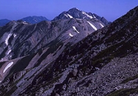 立山連峰　写真